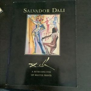 Salvador Dali original art book